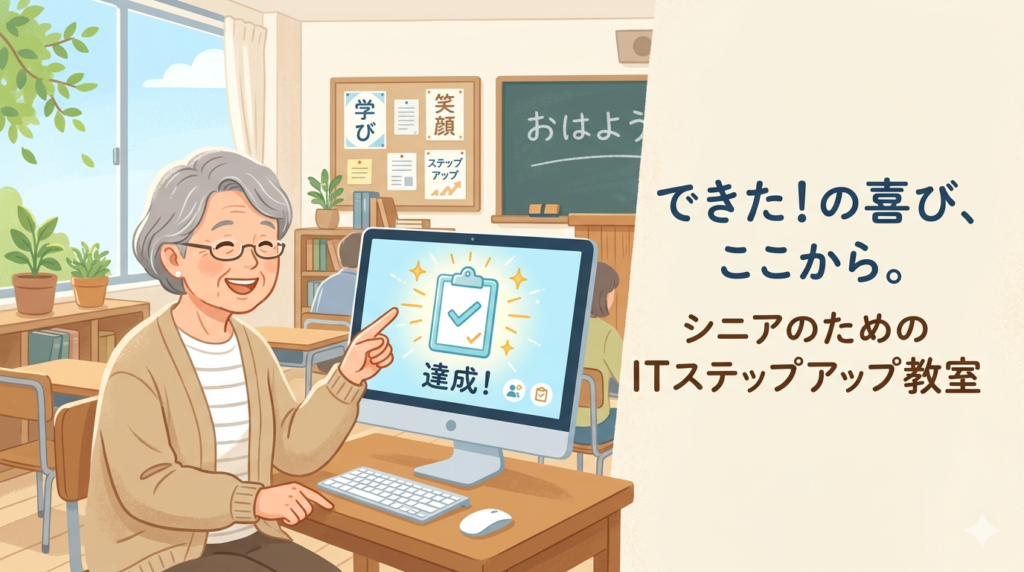 シニアのためのITステップアップ教室